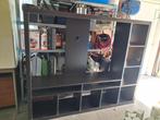 tv kast ikea donker bruin 183x39x147 cm nieuwprijs 229 euro, Ophalen, Gebruikt