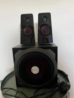 Trust speakers met bass booster, Ophalen, Gebruikt