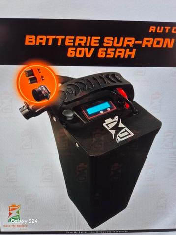Batterie surron 60V 65ah beschikbaar voor biedingen