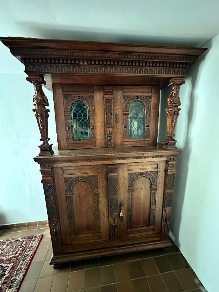 Museaal topstuk: Vlaamse Renaissance kast (ca. 1680-1710), Antiek en Kunst, Antiek | Meubels | Kasten, Ophalen