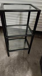 Etagère verre et plastique vintage années 90, Ophalen