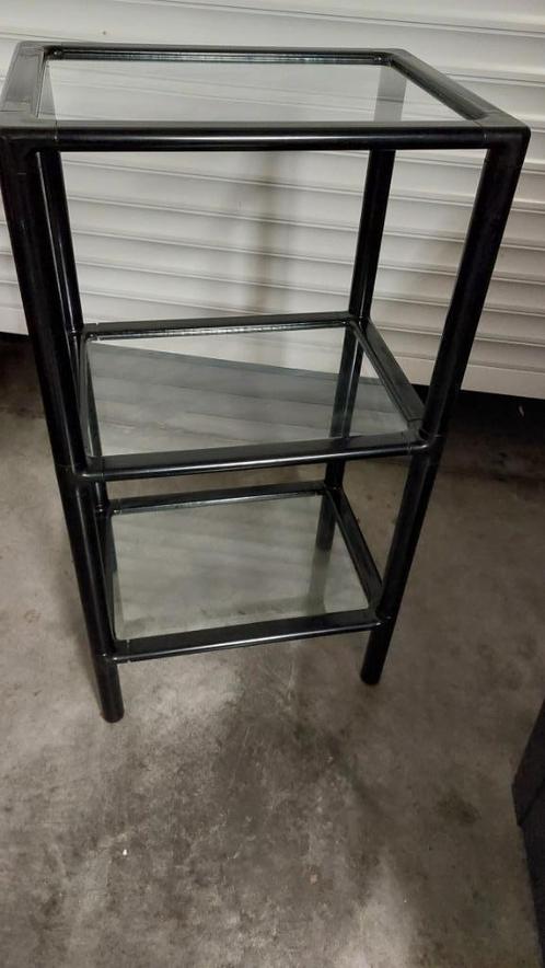 Etagère verre et plastique vintage années 90, Antiek en Kunst, Curiosa en Brocante, Ophalen