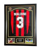 Paolo Maldini AC Milan 1994 Shirt Gesigneerd en Ingelijst, Ophalen of Verzenden, Nieuw, Shirt