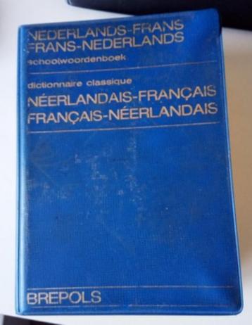 Dictionnaire Fr/N   Neerlandais/ fr brépols  beschikbaar voor biedingen