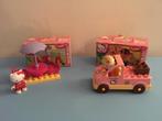 2x PlayBig Bloxx Hello Kitty, Complete set, Duplo, Gebruikt, Ophalen of Verzenden