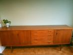 vintage sideboard dressoir, Huis en Inrichting, Kasten | Dressoirs, Ophalen, Overige materialen, Gebruikt, 200 cm of meer