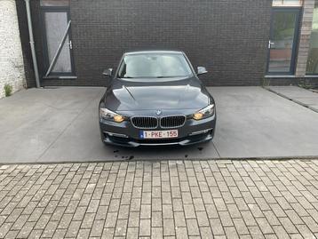 BMW 318D Luxury gris, Autos, Entreprise, Noir, Automatique, 4 cylindres