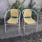 tuinstoelen, Tuin en Terras, Ophalen, Gebruikt, Metaal