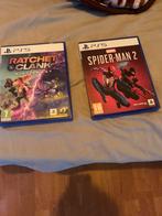 games ps5 ratchet and clank en spider man 2, Games en Spelcomputers, Games | Sony PlayStation 5, Ophalen of Verzenden, Zo goed als nieuw