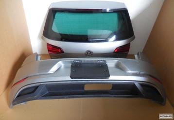 VW GOLF 7 FACELIFT ACHTERKLEP ACHTERBUMPER KLEP BUMPER LB7W! beschikbaar voor biedingen