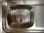 inox spoeltafel, Ophalen, Gebruikt, 25 tot 50 cm, 100 tot 150 cm
