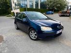 Volkswagen Golf 1.6 FSI Sportline, Auto's, Blauw, Leder en Stof, 1200 kg, 160 g/km