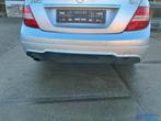 MERCEDES C KLASSE W204 zilver 775 AMG achterbumper 2007-2013, Gebruikt, Mercedes-Benz, Bumper