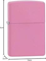 Briquet Zippo rose mat LIVRAISON RAPIDE ET GRATUITE, Envoi, Neuf, Briquet