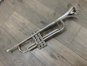 Trompette argentée Yamaha YTR4335G en très bon état, Musique & Instruments, Enlèvement ou Envoi, Comme neuf, Trompette en si bémol