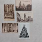 5 oude postkaarten van Halle, Enlèvement ou Envoi