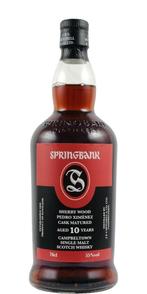 Springbank 10 yr. old PX sherry (1st release), Enlèvement ou Envoi, Neuf, Autres types, Pleine