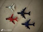 Vier metalen miniatuur vliegtuigjes, Ophalen, Gebruikt