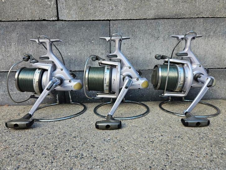 3 Daiwa Emblem-X 5500T, Watersport en Boten, Hengelsport | Karpervissen, Zo goed als nieuw, Ophalen of Verzenden