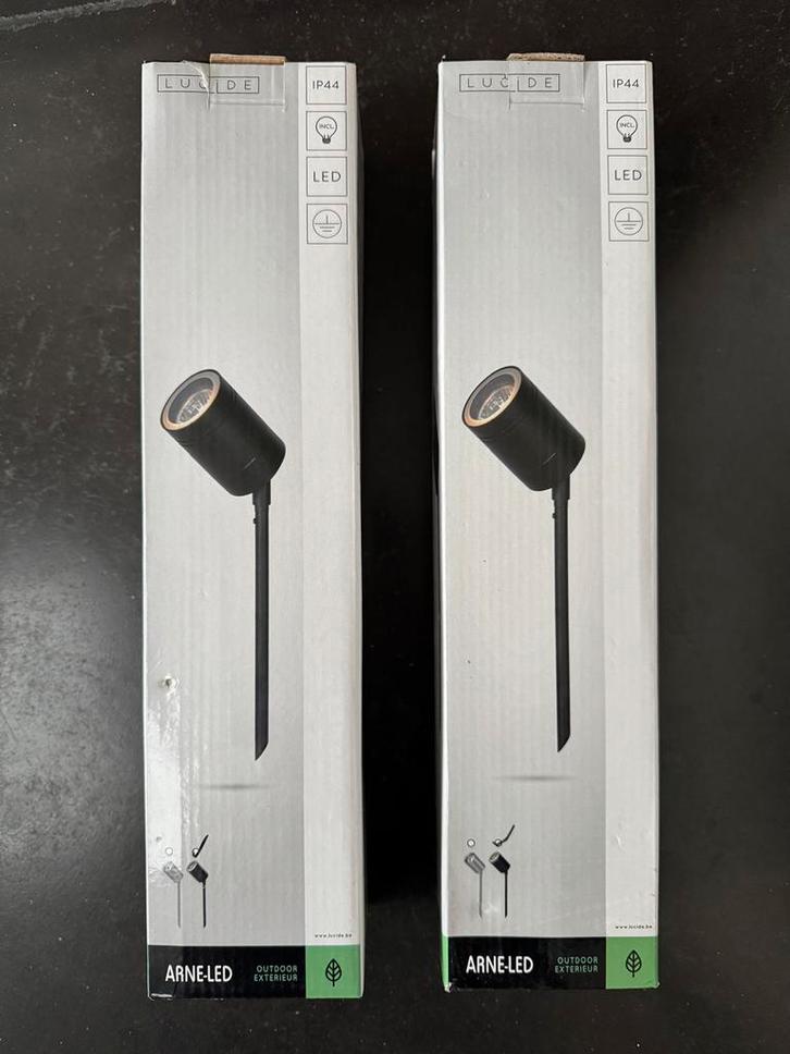 Lucide ARNE-LED Grondspot (2 nieuwe stuks voor €30), Tuin en Terras, Buitenverlichting, Zo goed als nieuw, Led, Ophalen