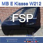 W212 E Klasse deuren links rechts voor Mercedes zwart Sedan