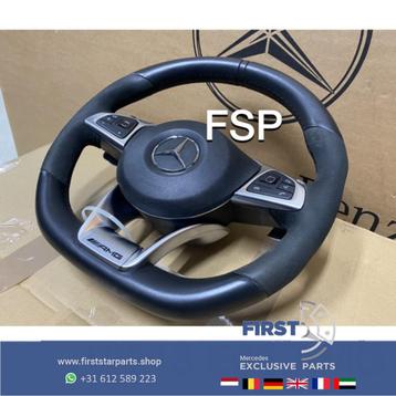 W213 E63S AMG STUUR + AIRBAG origineel Mercedes E KLASSE 201 beschikbaar voor biedingen