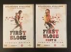 2 x DVD " FIRST BLOOD PART I & II " Sylvester Stallone, Cd's en Dvd's, Vanaf 16 jaar, Verzenden, Gebruikt, Actie