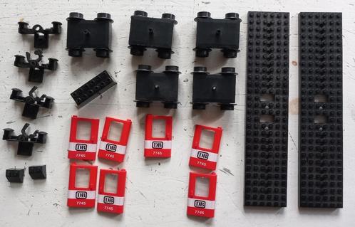 Lego Deutsche Bundesbahn Trein wagon onderdelen 7745, Kinderen en Baby's, Speelgoed | Duplo en Lego, Gebruikt, Lego, Losse stenen