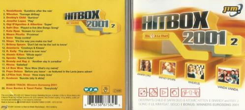 CD * HITBOX 2001 - Vol. 2, CD & DVD, CD | Pop, Comme neuf, 2000 à nos jours, Enlèvement ou Envoi
