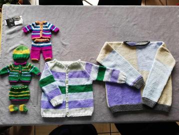 Kindervest, nieuw en poppensets, geschenk? beschikbaar voor biedingen