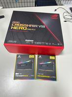 Asus Crosshair VIII HERO X570 AM4 & Amd ryzen 9 5900x 32GB, Computers en Software, Moederborden, Ophalen of Verzenden, Zo goed als nieuw