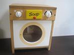 Houten speelgoed wasmachine, Kinderen en Baby's, Ophalen of Verzenden, Gebruikt, Hout, Speelkeuken