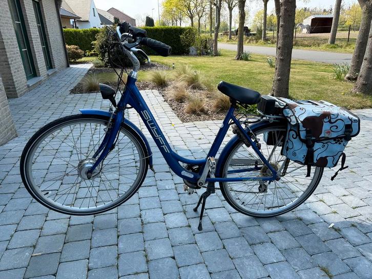 Swyff elektrische damesfiets, Fietsen en Brommers, Elektrische fietsen, Gebruikt, Ophalen