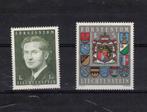 postzegels Lichtenstein nrs 537+562 xx 10,75 euro, Timbres & Monnaies, Timbres | Europe | Suisse, Envoi, Non oblitéré