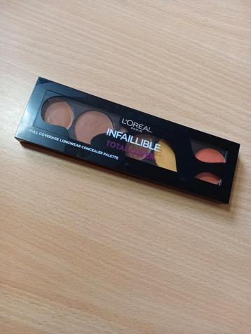 L'Oréal Paris infaillible total cover concealer palette  beschikbaar voor biedingen