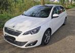 Peugeot 308 SW full option, Auto's, Peugeot, USB, Leder en Stof, Wit, 96 kW