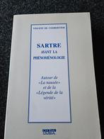 Sartre avant la phénomenologie. Boek, Boeken, Ophalen of Verzenden, Zo goed als nieuw