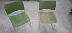 2 mooie retro stoelen ., Huis en Inrichting, Stoelen, Ophalen, Gebruikt, Stof