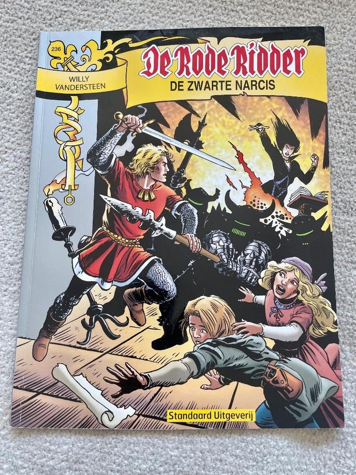 De rode ridder | 236. De zwarte narcis, Boeken, Stripverhalen, Gelezen, Eén stripboek, Verzenden