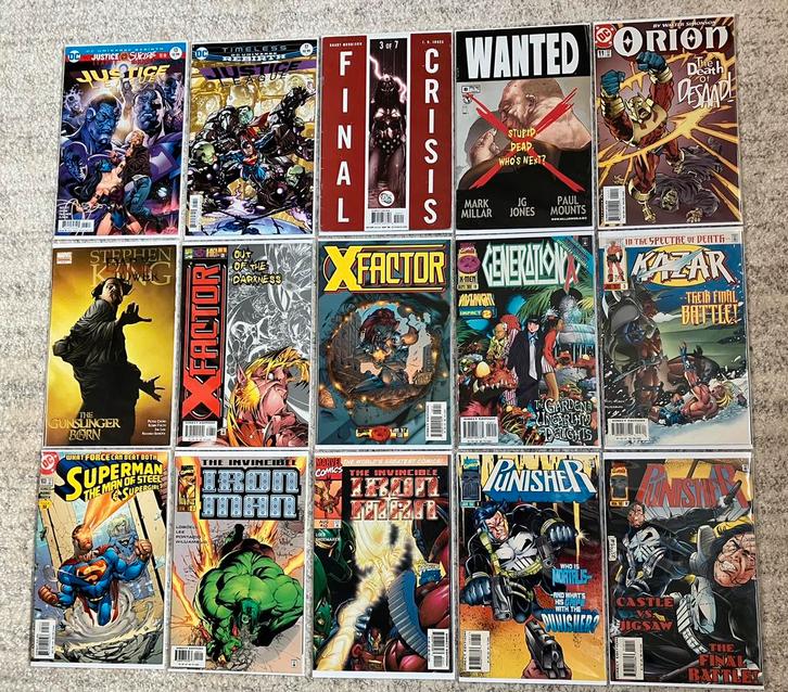 Varia/lot Engelse Comics DC Marvel Image Top Cow, Boeken, Strips | Comics, Gelezen, Meerdere comics, Ophalen