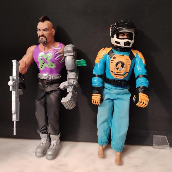 Action Man Motorcross en Dr X 1999 Hasbro, Kinderen en Baby's, Speelgoed | Actiefiguren, Gebruikt, Ophalen of Verzenden