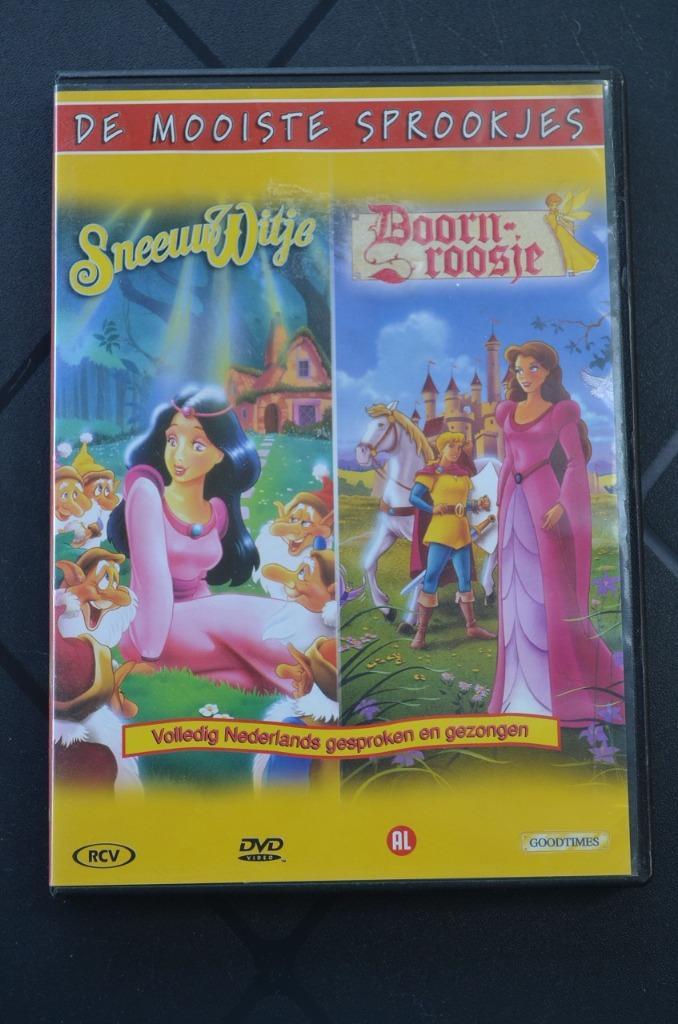 De mooiste sprookjes sneeuwwitje/doornroosje, Cd's en Dvd's, Dvd's | Kinderen en Jeugd, Gebruikt, Film, Avontuur, Alle leeftijden