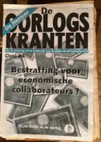 Journaux de guerre (Seconde Guerre mondiale), Collections, Enlèvement ou Envoi, 1940 à 1960, Journal