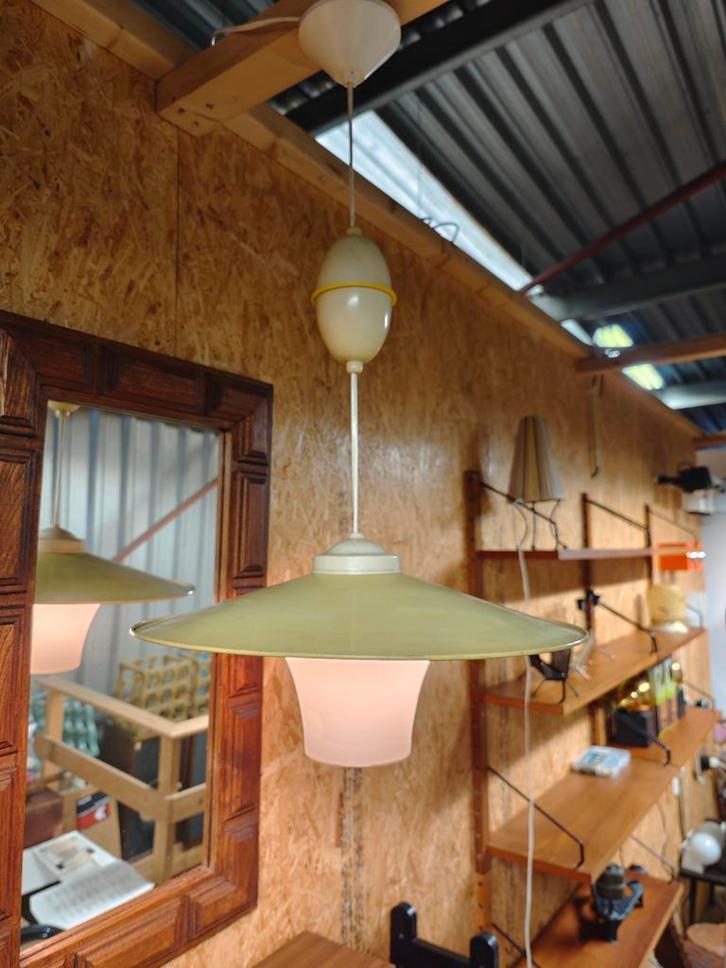 Vintage Louis Kalff  Philips Hanglamp - Jaren '50/'60, Verzamelen, Retro, Ophalen of Verzenden