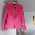 Blazer fuchsia, linnen mix., Ophalen of Verzenden, Zo goed als nieuw, Maat 38/40 (M)