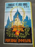 Affiche/poster Poperinge Ommegang 1965., Verzamelen, Deurposter of groter, Ophalen of Verzenden, Overige onderwerpen, Rechthoekig Staand