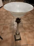 Staanlamp, Ophalen of Verzenden, Gebruikt, Glas, Minder dan 100 cm