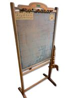 Schoolbord van het merk ASKA uit de jaren 50, Ophalen, Gebruikt, Krijtbord