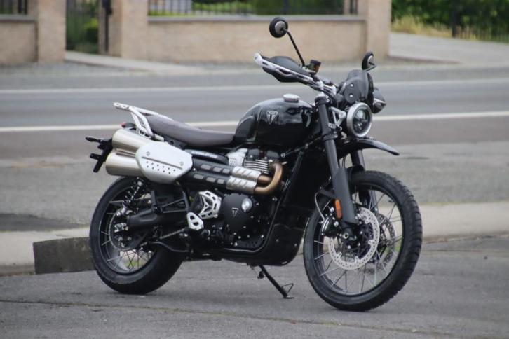 Triumph Scrambler 1200 X  1500km, Motoren, Motoren | Triumph, Particulier, Naked bike, meer dan 35 kW, 2 cilinders, Motorrijbewijs A
