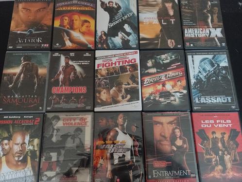 A vendre en DVD lot de 105 films d'action casi neuf, CD & DVD, DVD | Action, Comme neuf, Action, Tous les âges, Enlèvement ou Envoi